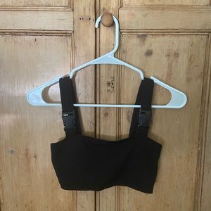 Motel / Princess Polly Farety buckle crop bra top